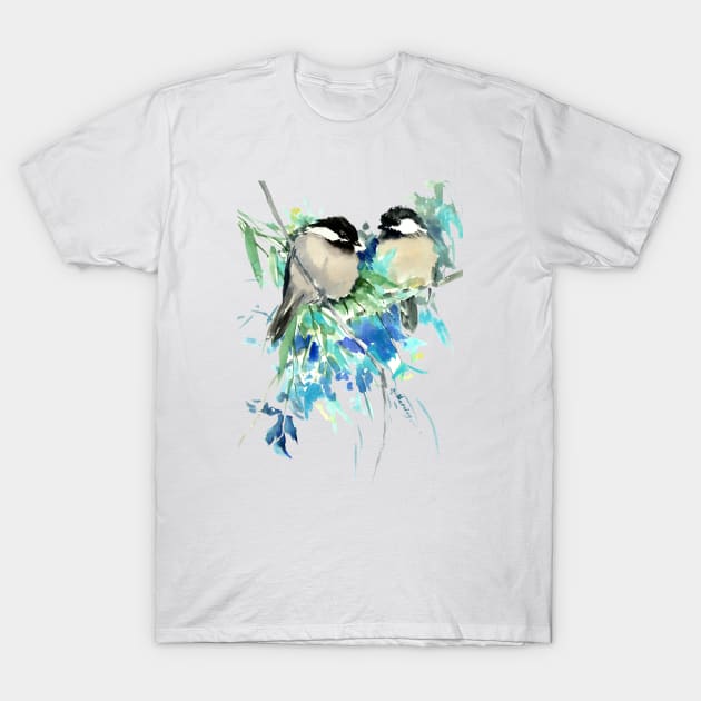 Chickadees T-Shirt by surenart